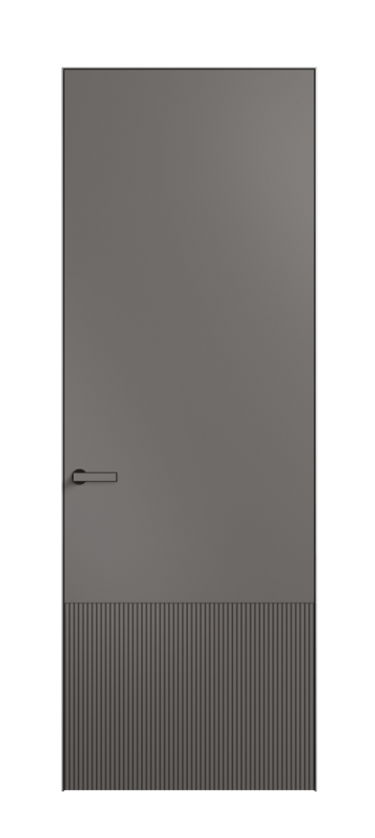 Межкомнатная дверь Velvet АКП 8202 Матовый классический серый. Цена 65529  | Volhovec
