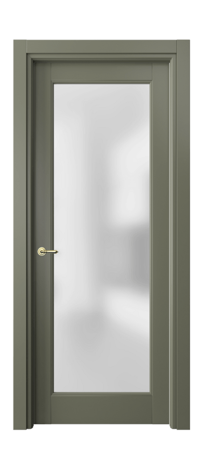 Межкомнатная дверь Toscana Litera 6300 Бук оливковый тёмный Сатинированное стекло Цена 94599 ₽ | Volhovec