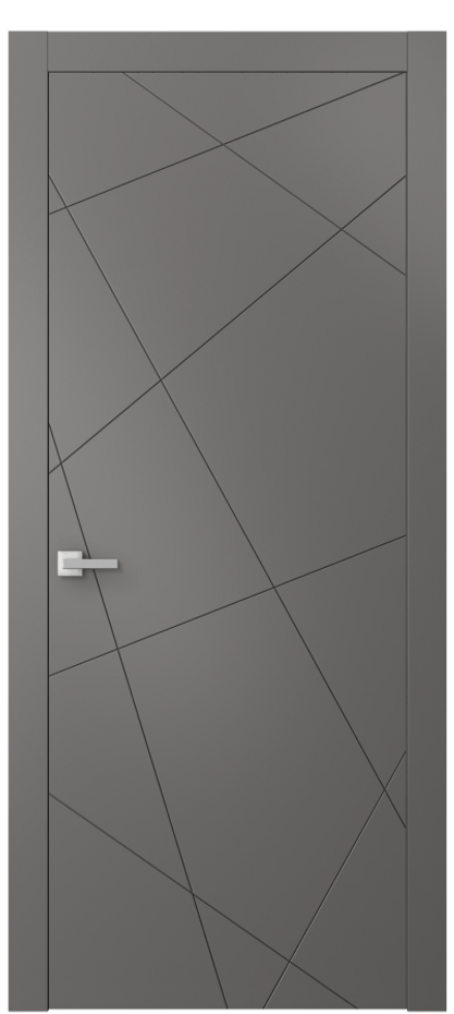 Межкомнатная дверь Linea 8048 Матовый классический серый  Цена 49599 ₽ | Volhovec