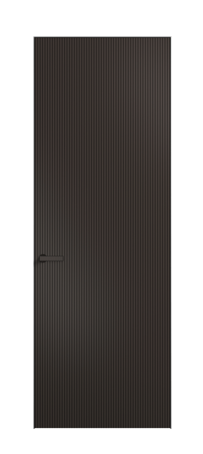 Межкомнатная дверь Velvet 8201 Матовый антрацит. Цена 3100  | Volhovec