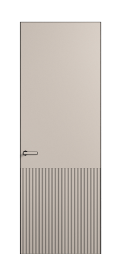 Межкомнатная дверь Velvet 8204 Матовый светло-бежевый. Цена 3100  | Volhovec