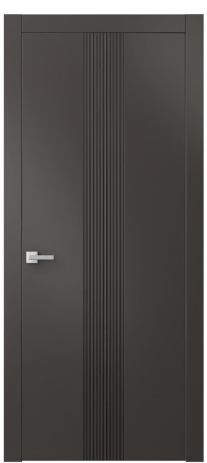 Межкомнатная дверь Linea 8042 Матовый антрацит  Цена 49599 ₽ | Volhovec