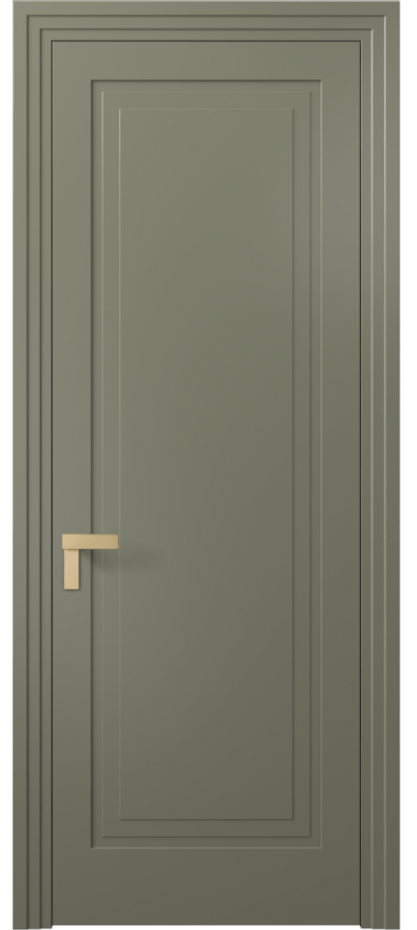 Межкомнатная дверь Rocca 8301 Матовый оливковый тёмный  Цена 68919 ₽ | Volhovec