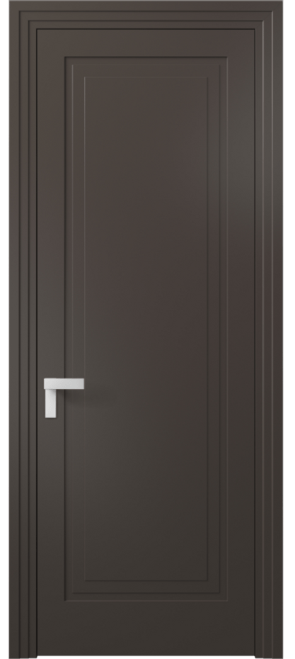 Межкомнатная дверь Rocca 8301 Матовый антрацит  Цена 3590 AZE | Volhovec