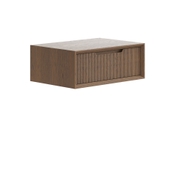 Тумба подвесная прикроватная Velvet 1 ящик дуб туманный матовый