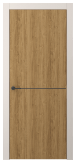 Дверь межкомнатная АКП 4207 ГОР Грецкий орех. Цвет Грецкий орех. Материал Ламинатин. Коллекция Freedom. Картинка.