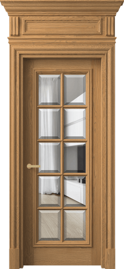 Дверь межкомнатная 7310 ДПШ.М ПРОЗ Ф. Цвет Дуб пшеничный матовый. Материал Массив дуба матовый. Коллекция Antique. Картинка.