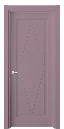 Дверь межкомнатная 6341 Пастельно-фиолетовый RAL 4009. Цвет RAL Пастельно-фиолетовый RAL 4009. Материал Гладкая эмаль. Коллекция Тоскана Ромбо. Картинка.