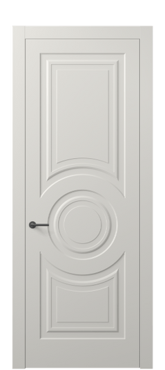 Дверь межкомнатная АКП 8461 МТСР. Цвет Матовый тёплый серый. Материал Гладкая эмаль. Коллекция Маскот. Картинка.