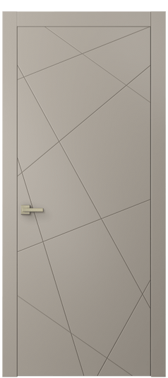 Дверь межкомнатная АКП 8048 МБСК Матовый бисквитный. Цвет Матовый бисквитный. Материал Гладкая эмаль. Коллекция Linea. Картинка.