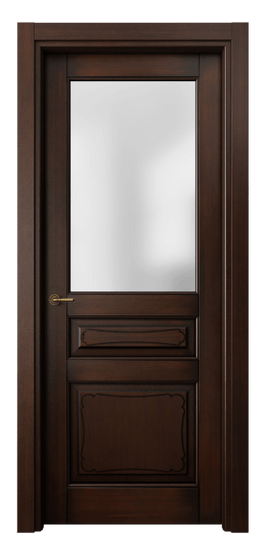 Дверь межкомнатная 6324 БТП САТ. Цвет Бук тёмный с патиной. Материал Массив бука с патиной. Коллекция Toscana Elegante. Картинка.