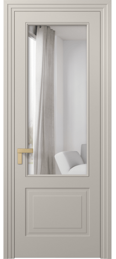 Межкомнатная дверь 8352 МСБЖ Двустороннее зеркало. Цвет Матовый светло-бежевый. Материал Гладкая эмаль. Коллекция Рокка. Фото. Дверь межкомнатная 8352 МСБЖ Двустороннее зеркало. Цвет Матовый светло-бежевый. Материал Гладкая эмаль. Коллекция Рокка. Картинка.