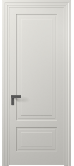 Дверь межкомнатная 8341 МСР. Цвет Матовый серый. Материал Гладкая эмаль. Коллекция Рокка. Картинка.
