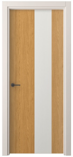 Дверь межкомнатная 4225 ВНД. Цвет Ванильный дуб. Материал Ламинатин. Коллекция Freedom. Картинка.