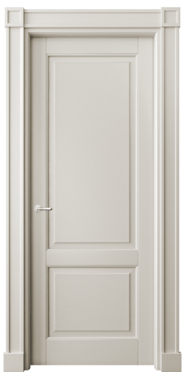 Дверь межкомнатная 6303 МОС . Цвет Матовый облачно-серый. Материал Гладкая эмаль. Коллекция Тоскана Плано. Картинка.