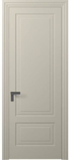 Дверь межкомнатная 8341 МБСР. Цвет Матовый бежево-серый. Материал Гладкая эмаль. Коллекция Rocca. Картинка.