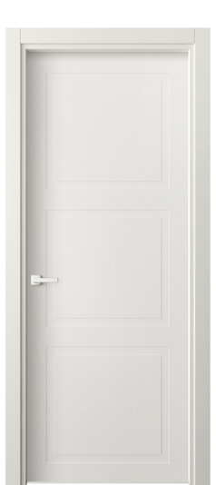 Дверь межкомнатная 8003 МЖМ. Цвет Матовый жемчужный. Материал Гладкая эмаль. Коллекция Neo Classic. Картинка.