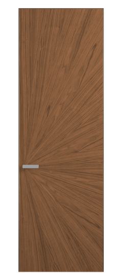 Дверь межкомнатная 0206 ОУММР Орех умбра матовый. Цвет Орех умбра матовый рифт. Материал Радиальный шпон Naturwood. Коллекция Rift. Картинка.