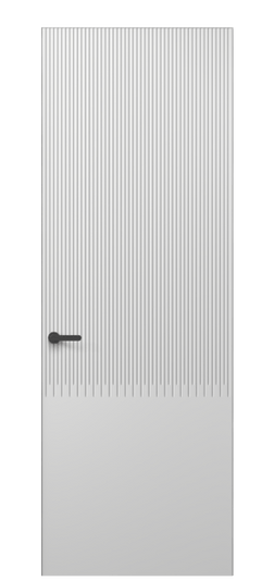 Дверь межкомнатная АКП 8627 ГРН. Цвет Грунт под покраску. Материал Грунт под покраску. Коллекция Dune. Картинка.