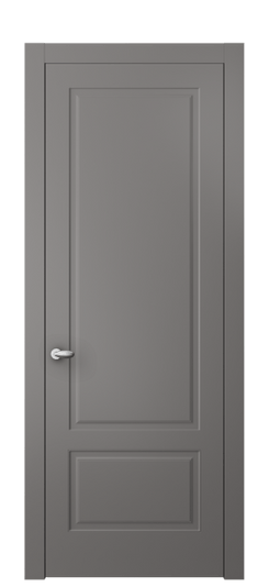 Дверь межкомнатная АКП 8541 МКЛС Матовый классический серый. Цвет Матовый классический серый. Материал Гладкая эмаль. Коллекция Эссе. Картинка.