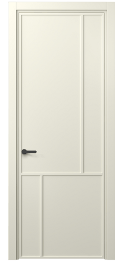 Дверь межкомнатная 8606 ММБ . Цвет Матовый молочно-белый. Материал Гладкая эмаль. Коллекция Frame. Картинка.