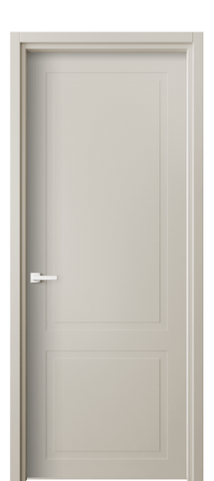 Дверь межкомнатная 8002 МОС. Цвет Матовый облачно-серый. Материал Гладкая эмаль. Коллекция Нео Классик. Картинка.