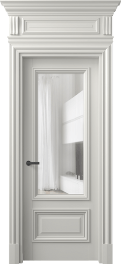 Дверь межкомнатная 7306 БС DUNE. Цвет Бук серый. Материал Массив бука эмаль. Коллекция Antique. Картинка.