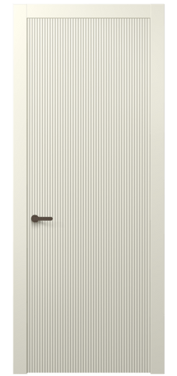 Дверь межкомнатная 8621 ММБ. Цвет Матовый молочно-белый. Материал Гладкая эмаль. Коллекция Dune. Картинка.