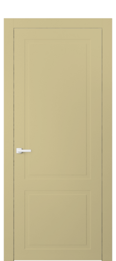 Дверь межкомнатная 8002 Слоновая кость RAL 1014. Цвет RAL Слоновая кость RAL 1014. Материал Гладкая эмаль. Коллекция Neo Classic. Картинка.