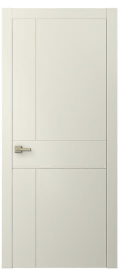 Дверь межкомнатная 8056 ММБ. Цвет Матовый молочно-белый. Материал Гладкая эмаль. Коллекция Linea. Картинка.