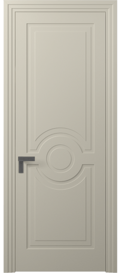 Дверь межкомнатная АКП 8361 МБСР. Цвет Матовый бежево-серый. Материал Гладкая эмаль. Коллекция Рокка. Картинка.