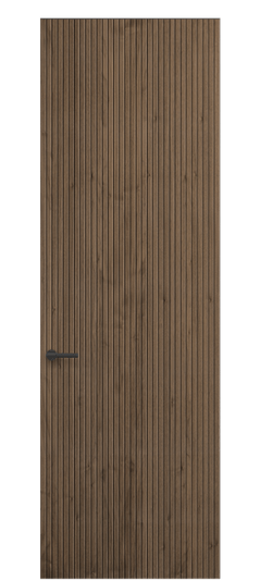 Дверь межкомнатная 0017 ОМДМ. Цвет Орех медный матовый. Материал Шпон Naturwood. Коллекция Select. Картинка.