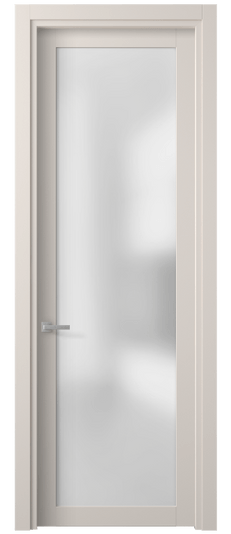 Дверь межкомнатная 2102 ПЭТБ САТ. Цвет ПЭТ тёплый-белый. Материал ПЭТ. Коллекция Planum. Картинка.