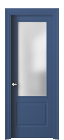 Дверь межкомнатная 8552 Отдалённо-синий RAL 5023 САТ. Цвет RAL Отдалённо-синий RAL 5023. Материал Гладкая эмаль. Коллекция Esse. Картинка.