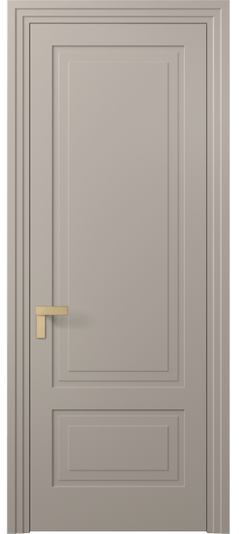 Дверь межкомнатная 8341 МБСК. Цвет Матовый бисквитный. Материал Гладкая эмаль. Коллекция Rocca. Картинка.