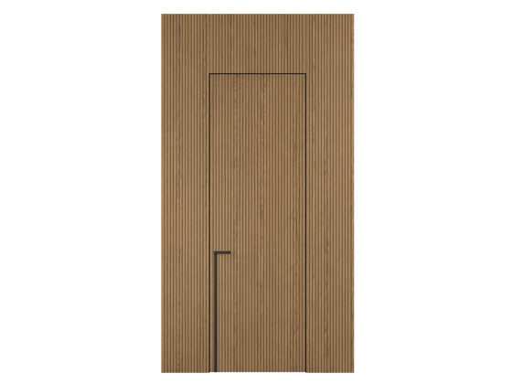 Панели для отделки стен Стеновая панель Фрезерованные Дуб миндальный матовый. Цвет Дуб миндальный матовый. Материал Шпон Naturwood. Коллекция Фрезерованные. Картинка.