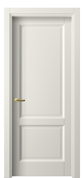 Дверь межкомнатная 1421 МЖМ. Цвет Матовый жемчужный. Материал Гладкая эмаль. Коллекция Галант. Картинка.